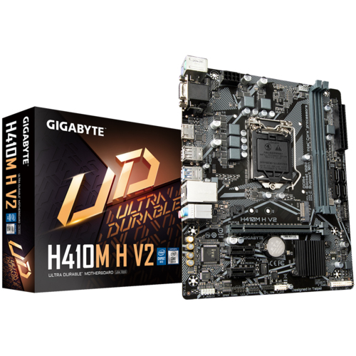 Bekijk afbeelding 2 van Gigabyte 1200 H410M H V2 - M.2/HDMI/VGA/ÂµATX